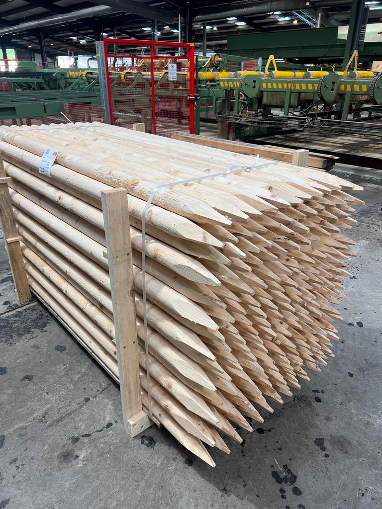 Untreated tree posts in next to no time! - Ransfords